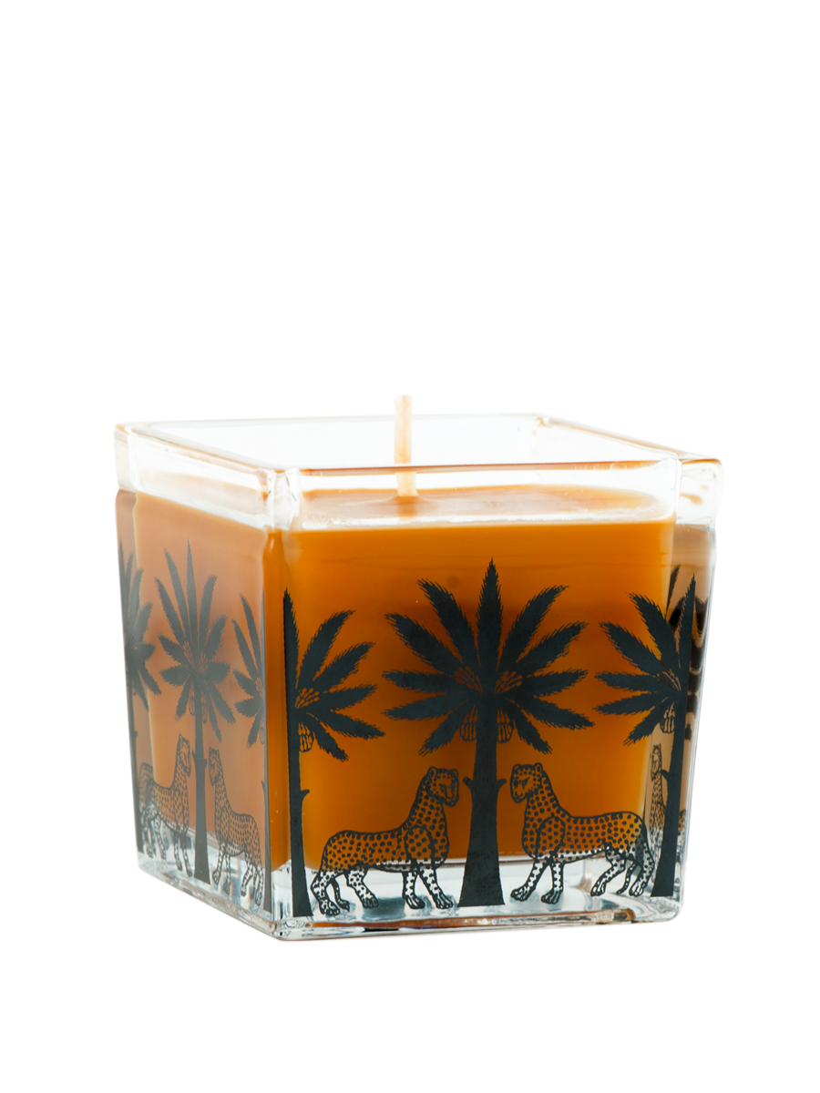 Ambra Nera Square Candle (Without Packaging)