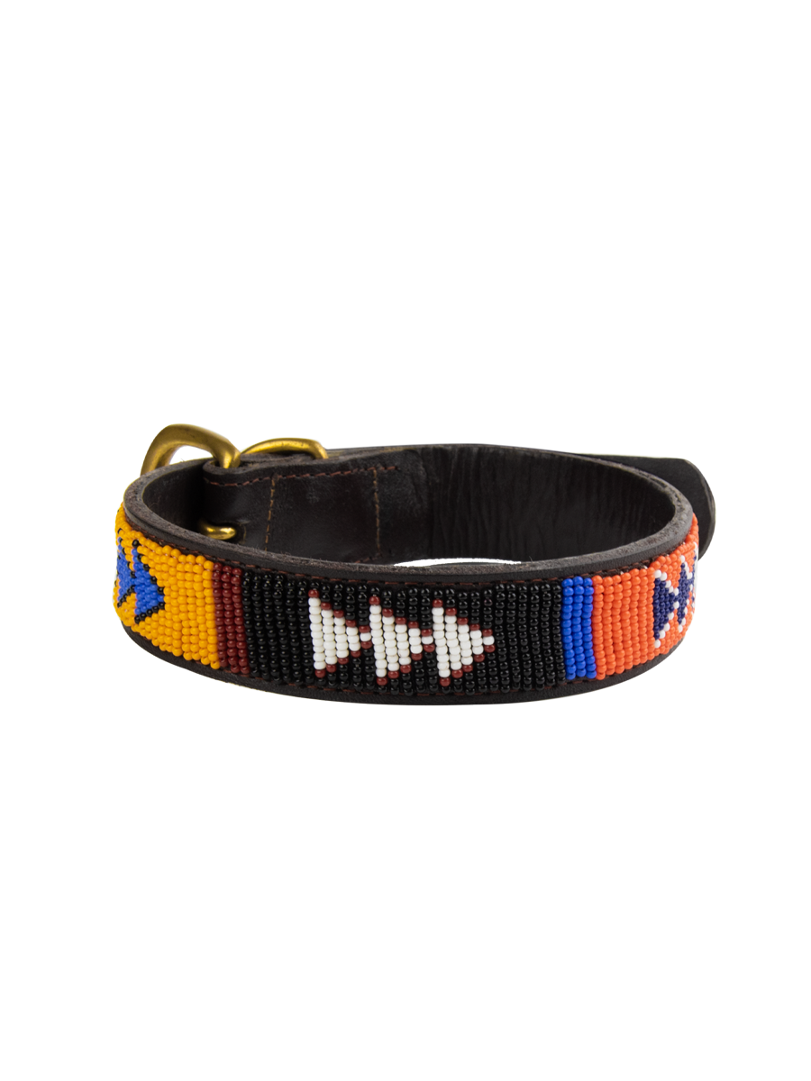 Maasai Dog Collar Medium