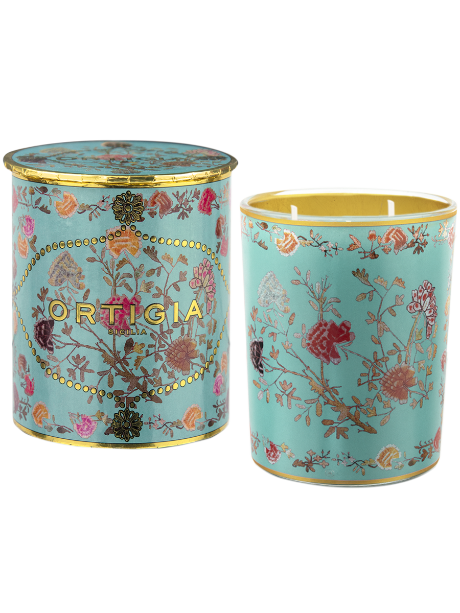 Florio Decorated Candle Medium