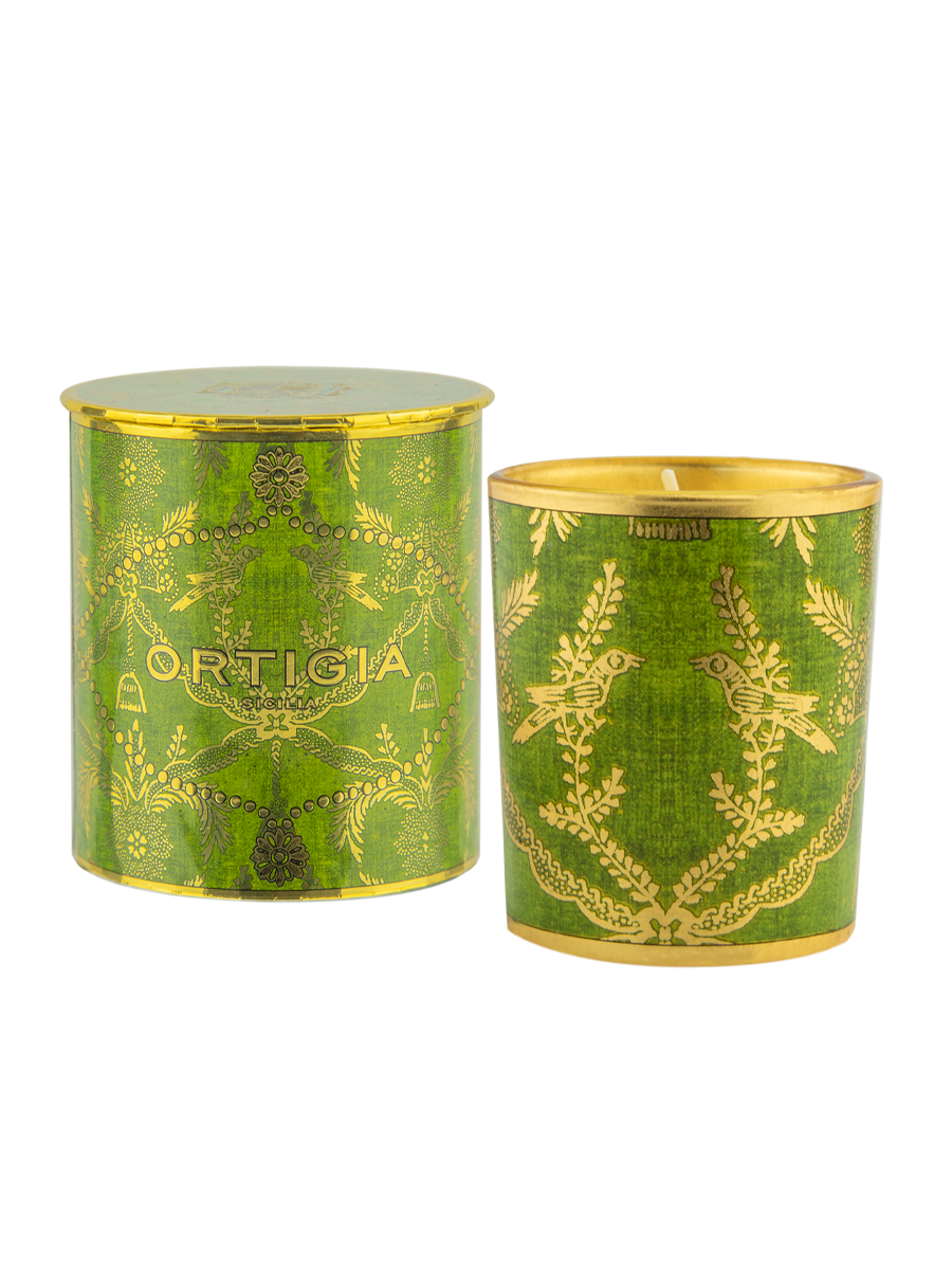 Lime di Sicilia Decorated Candle