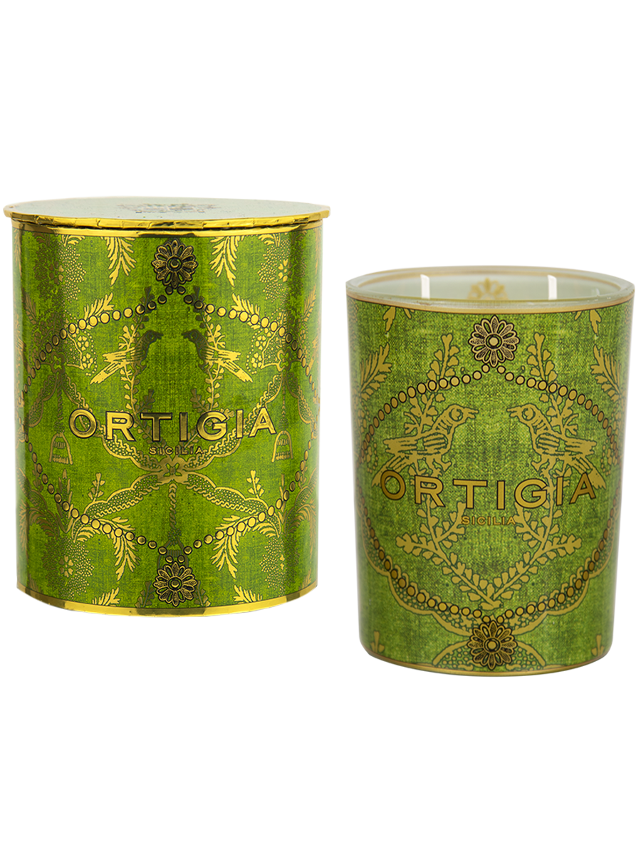 Lime di Sicilia Decorated Candle Medium