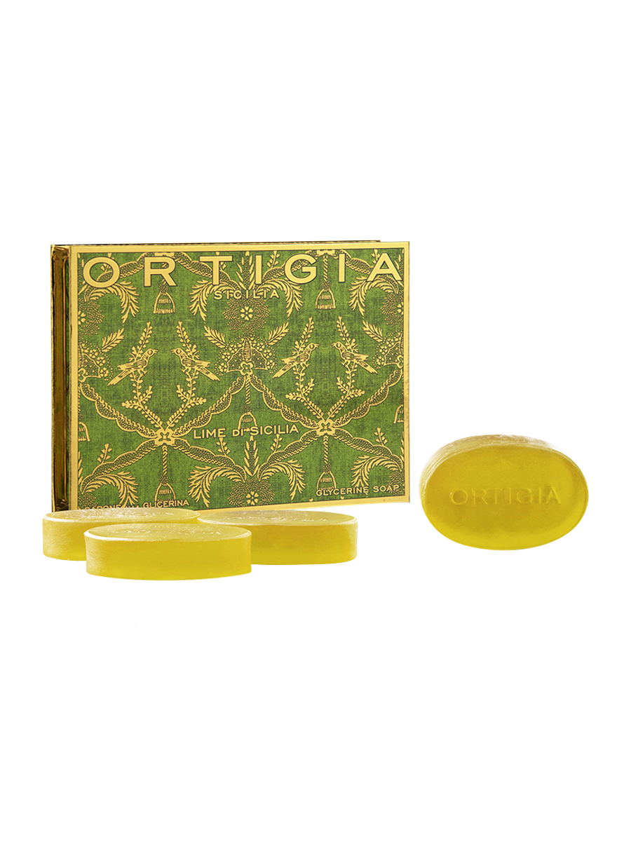 Lime di Sicilia Glycerine Soap Small Box