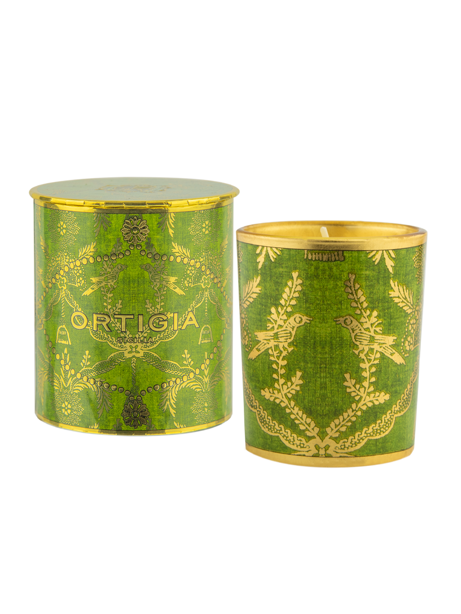 Lime di Sicilia Decorated Candle