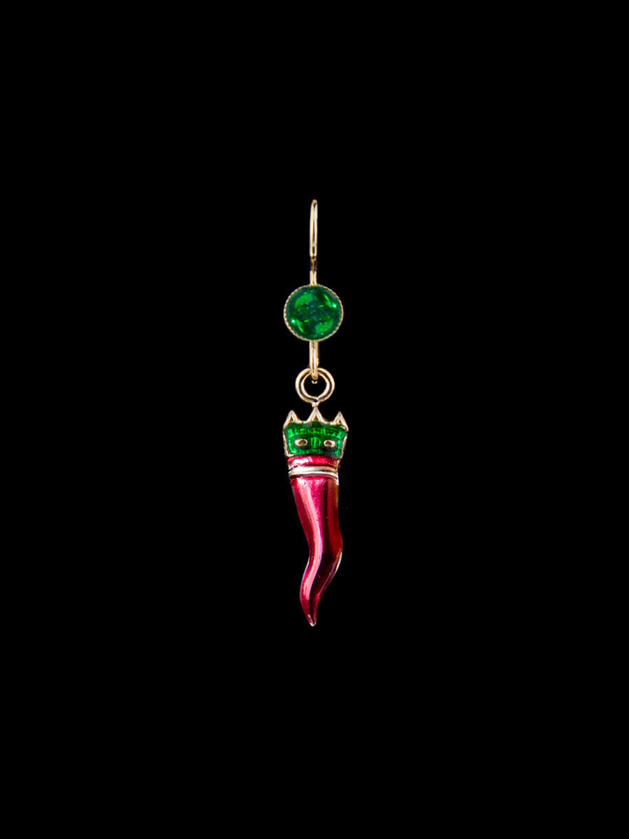 Single Peperoncino Earring